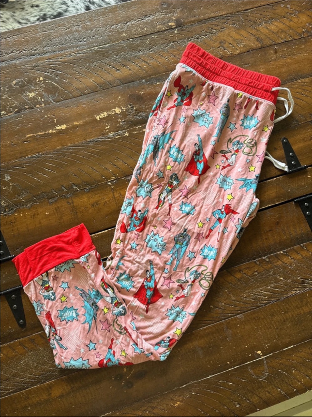 Little Sleepies DC Collab Bamboo Jogger Pants Medium